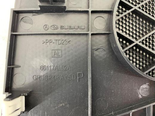 Накладка торпедо передняя правая SUBARU OUTBACK B15 2015-2019 66117AL02A, 66117AL02A, A