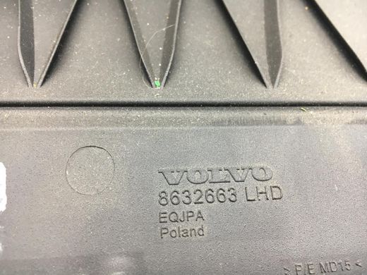Накладка торпедо нижня ліва VOLVO S60 Y20 2013-2018 39826355, 39826355, A