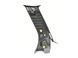 Накладка задней стойки левая VOLVO V50 P12 2010-2012 (39893311) 8641779, 8641779, A