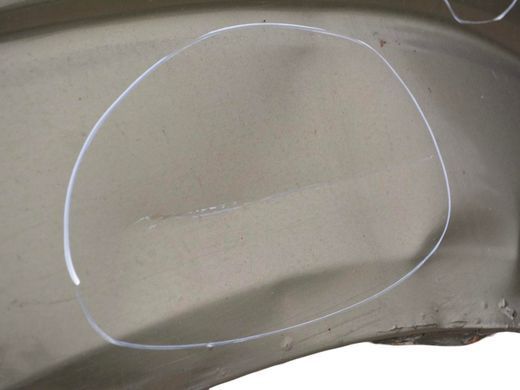 Четверть автомобиля задняя левая NISSAN PATHFINDER R51 2005-2014 78101EB330, 78101EB330, B
