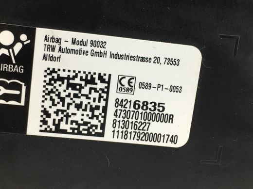 Подушка спинки сидіння передня права GMC ACADIA 2016-2019 (сидіння) 84216835, 84216835, A