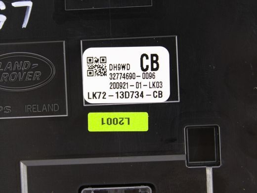 Блок управління пічкою/кліматконтролем LAND ROVER DISCOVERY SPORT L550 2019- (LR128073) LK7213D734CB, LK7213D734CB, B