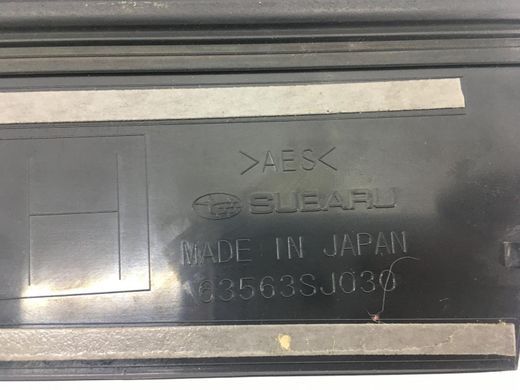 Накладка стойки двери верхняя задняя левая внешняя SUBARU FORESTER S14 2018-2021 63563SJ030, 63563SJ030, A