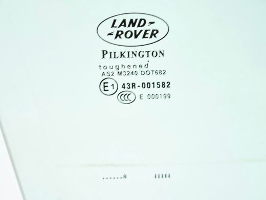 Скло дверей переднє праве LAND ROVER FREELANDER 2 L359 2006-2010 CUB500100, CUB500100, B