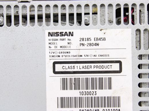 Автомагнітола NISSAN NAVARA D40 2005-2010 28185EB45B, 28185EB45B, B