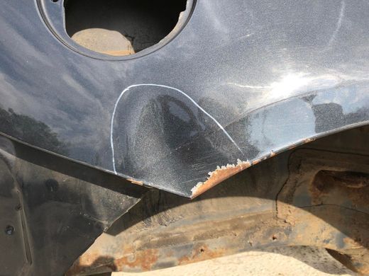 Четверть автомобиля задняя правая VOLVO XC60 2008-2013 31391820, 31391820, B
