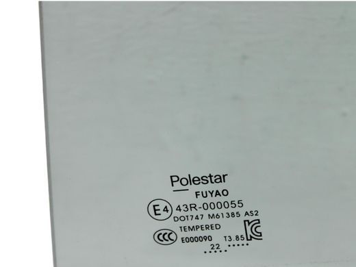 Стекло двери заднее левое POLESTAR 2 2020- 31688228, 31688228, A