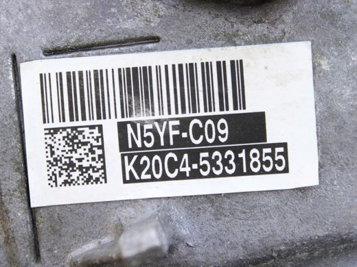 Двигатель ACURA RDX 2022-2026 (2.0 бензин, N5YF-C09, 10002-6B2-A03) K20C4, K20C4, A