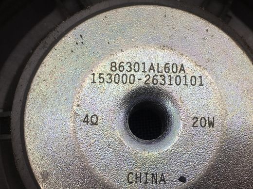 Динамік передній SUBARU OUTBACK B15 2015-2018 86301AL60A, 86301AL60A, A