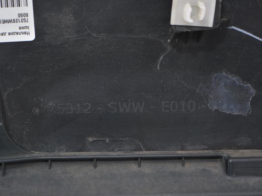 Накладка двери нижняя передняя правая внешняя HONDA CR-V 2006-2010 75312SWWE01, 75312SWWE01, A