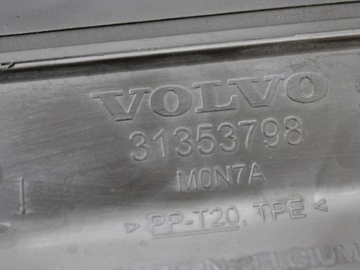 Дефлектор радиатора верхний передний VOLVO XC90 2015-2019 31353798, 31353798, A
