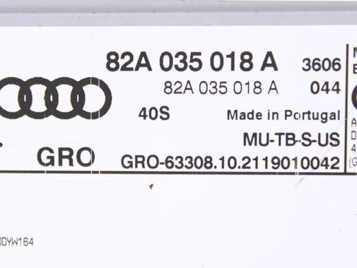 Автомагнитола AUDI Q3 F3 2018-2025 82A035018A, 82A035018A, A