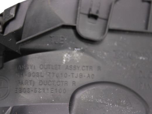 Дефлектор повітряний ACURA RDX 2022-2026 (77610-TJB-A0) 77610-TJB-A01ZA, 77610-TJB-A01ZA, A