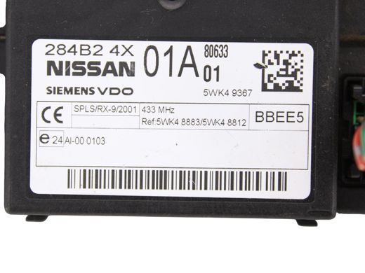 Блок комфорта NISSAN NAVARA D40 2005-2010 284B24X01A, 284B24X01A, A