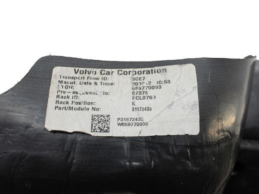 Килимок автомобільний передній лівий VOLVO S60 SPA 2019-2024 31672433, 31672433, A
