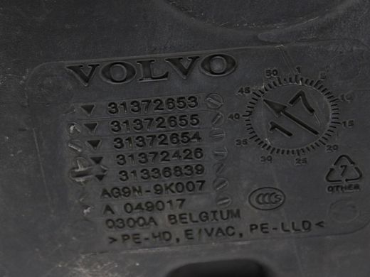 Топливный бак VOLVO V60 Y20 2013-2018 (31432091) 31336839, 31336839, A