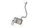 Глушитель SKODA YETI 2009-2013 5L0253181C, 5L0253181C, A