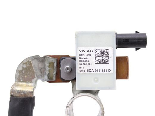 Клемма AUDI Q3 F3 2018-2025 (мінус, з датчиком) 5QA915181D, 5QA915181D, A