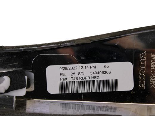 Молдинг дверей задній правий ACURA RDX 2022-2026 72812-TJB-A01, 72812-TJB-A01, A