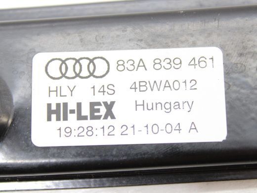 Склопідйомник задній лівий AUDI Q3 F3 2018-2025 83A839461, 83A839461, A