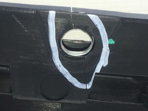 Накладка двери верхняя передняя правая JEEP RENEGADE 2014- (51953324) 68247283AA, 68247283AA, B