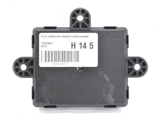 Блок управління дверей задній правий VOLVO S60 Y20 2013-2018 31343481, 31343481, A