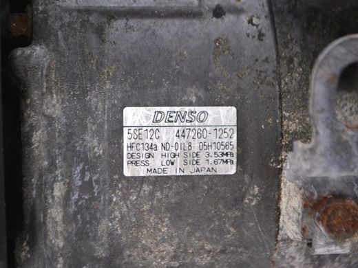 Компрессор кондиционера TOYOTA RAV4 CA30W 2005-2010 447260-1252, 447260-1252, A