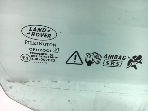 Скло дверей переднє праве LAND ROVER FREELANDER L314 1997-2003 CUB102660, CUB102660, B