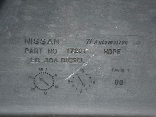 Топливный бак NISSAN NAVARA D40 2005-2010 17202EB30A, 17202EB30A, A