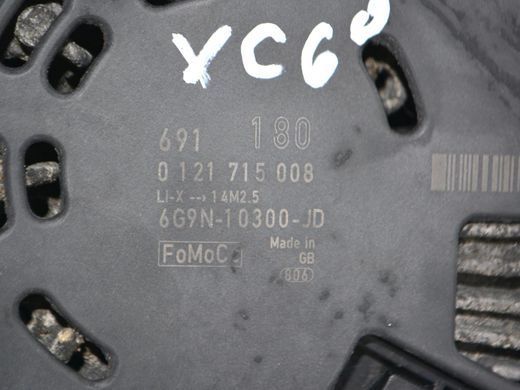 Генератор VOLVO XC60 2008-2013 (6G9N10300JD, під реставрацію) 36001341, 36001341, A