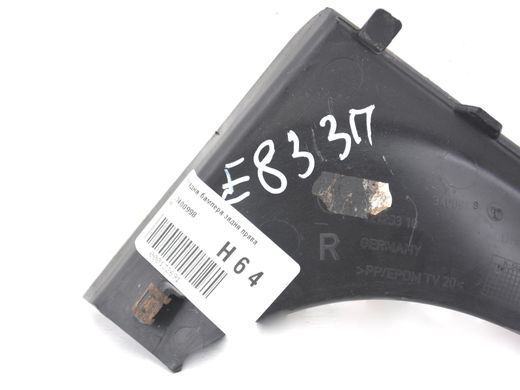 Накладка бампера задня права BMW X3 E83 2006-2010 51123400998, 51123400998, B