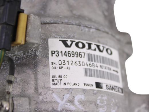 Компресор кондиціонера VOLVO XC90 2015-2019 (31469967) 36010255, 36010255, A