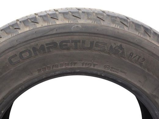 Шина R17 AS пара 2шт., LASSA COMPETUS A/T2, 255/65 110T, Туреччина, 2019р., S0214, A