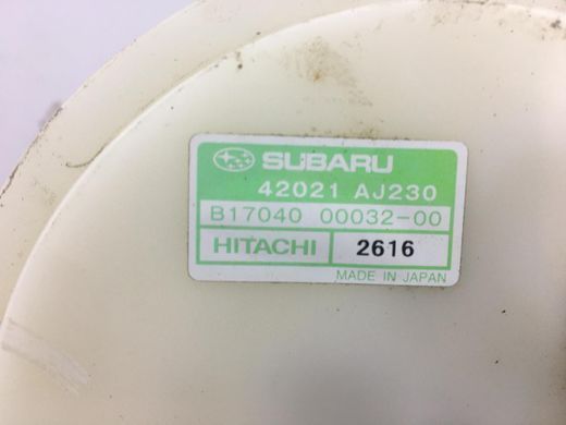 Паливний насос SUBARU OUTBACK B14 2010-2014 (без кришки) 42021AJ230, 42021AJ230, A
