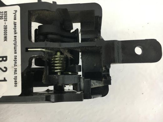 Ручка двери внутренняя передняя задняя правая HYUNDAI SANTA FE CM 2006-2009 82620-2B000WK, 82620-2B000WK, A