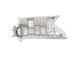 Накладка задней стойки верхняя левая внутренняя SKODA YETI 2009-2013 5L6867287B, 5L6867287B, B