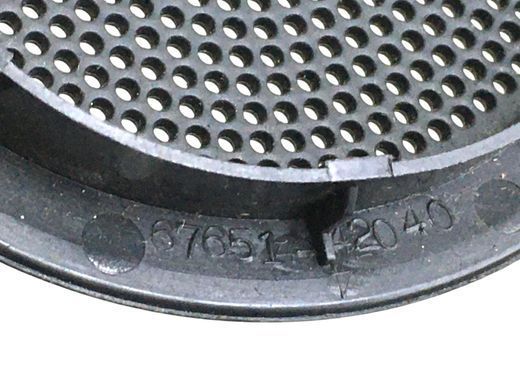 Накладка торпедо верхня ліва права TOYOTA RAV4 CA30W 2005-2010 (динаміків) 67651-42040, 67651-42040, A