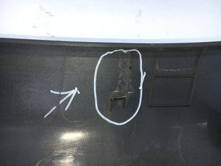 Накладка крышки багажника нижняя KIA CARENS 2012-2019 (з ліхтарями підсвітки номера та кнопкою відкриття) 87311-A4100, 87311-A4100, B