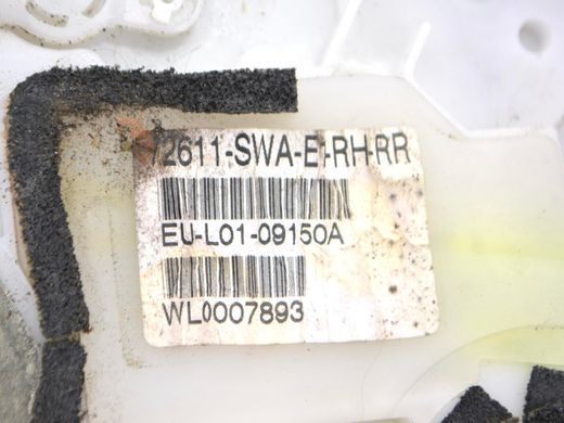 Замок дверей задній правий HONDA CR-V 2010-2012 (9 пінів, 72611SWAE1) 72610SWAE02, 72610SWAE02, A