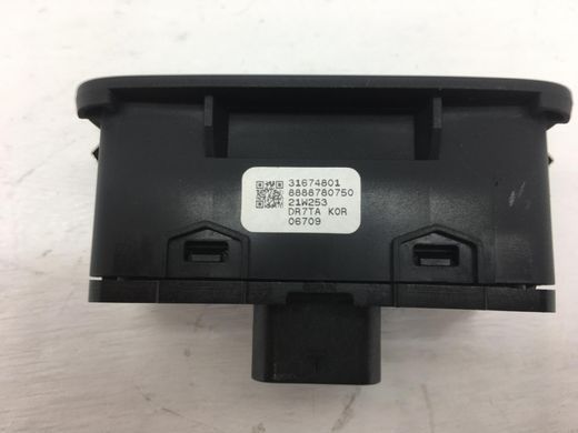 Кнопка кришки багажника VOLVO XC40 2017- 31674801, 31674801, A