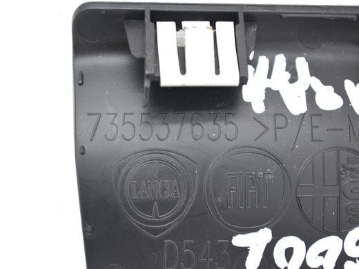 Заглушка кришки багажника FIAT 500L 2012-2016 (735552394) 735537635, 735537635, A