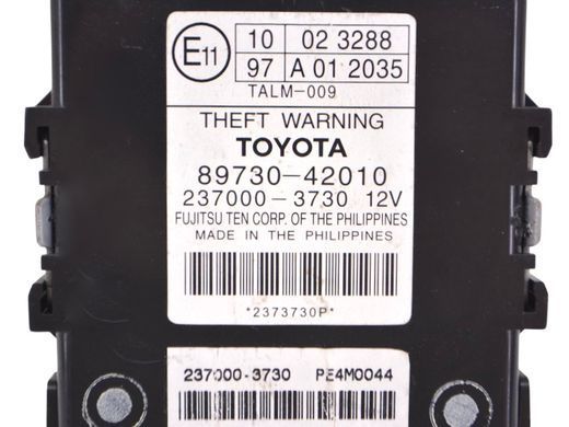 Блок управління сигналізацією TOYOTA RAV4 CA30W 2005-2010 89730-42010, 89730-42010, A