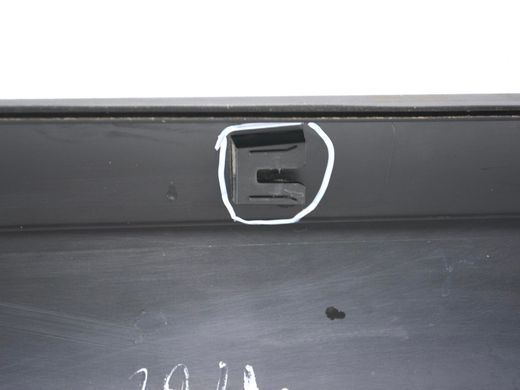 Накладка порога ліва зовнішня SKODA YETI 2009-2013 (дефект кріплень) 5L0853855A, 5L0853855A, B