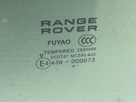 Стекло двери заднее левое LAND ROVER RANGE ROVER EVOQUE L538 2011-2015 LR026715, LR026715, A