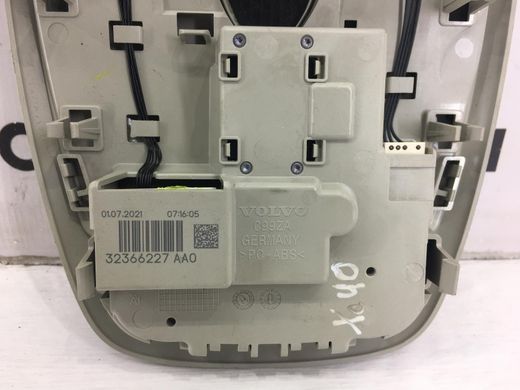 Плафон освещения салона передний VOLVO XC40 2017- 32366227, 32366227, A