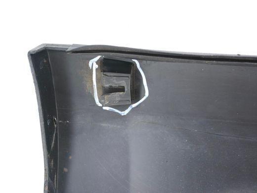 Накладка порога ліва зовнішня SKODA YETI 2009-2013 (дефект кріплень) 5L0853855A, 5L0853855A, B