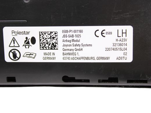 Подушка безопасности передняя правая POLESTAR 2 2020- 32136014, 32136014, A