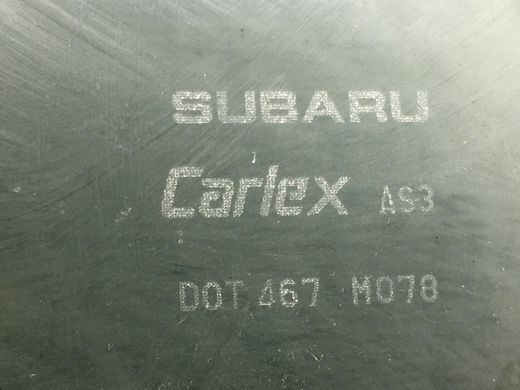 Скло дверей заднє ліве SUBARU OUTBACK B14 2010-2014 62012AJ31A, 62012AJ31A, A