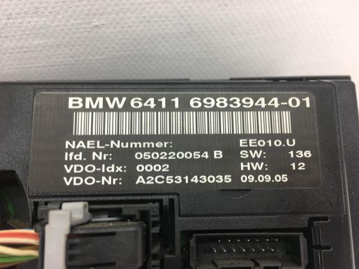Блок управления печкой/климатконтролем BMW 320 E90 2005-2008 64116983944, 64116983944, A