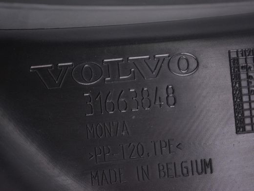 Дефлектор радиатора передний правый VOLVO S60 SPA 2019-2024 31663848, 31663848, A